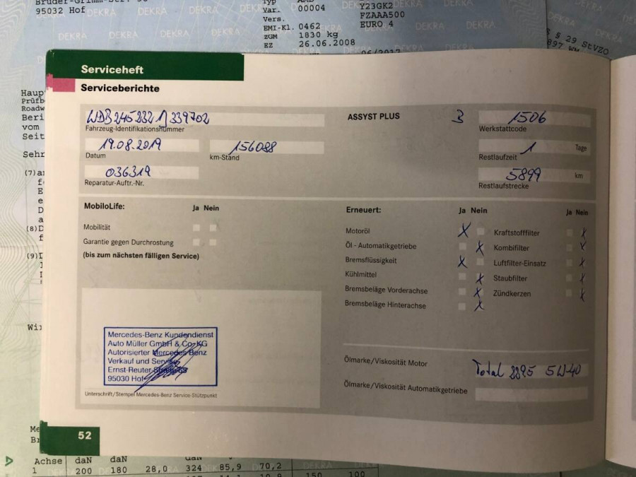 Mercedes Benz B 170 Automat SPECIAL 2008 PTS + sezónne prezutie