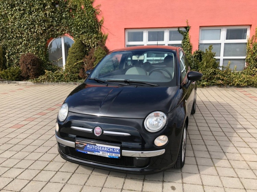 Fiat 500 0.9 Automat LOUNGE • Panoráma • 2011