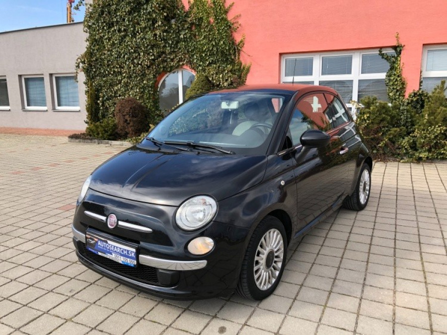 Fiat 500 0.9 Automat LOUNGE • Panoráma • 2011