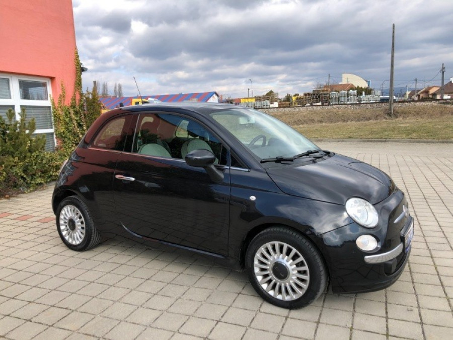 Fiat 500 0.9 Automat LOUNGE • Panoráma • 2011