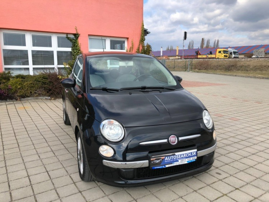 Fiat 500 0.9 Automat LOUNGE • Panoráma • 2011