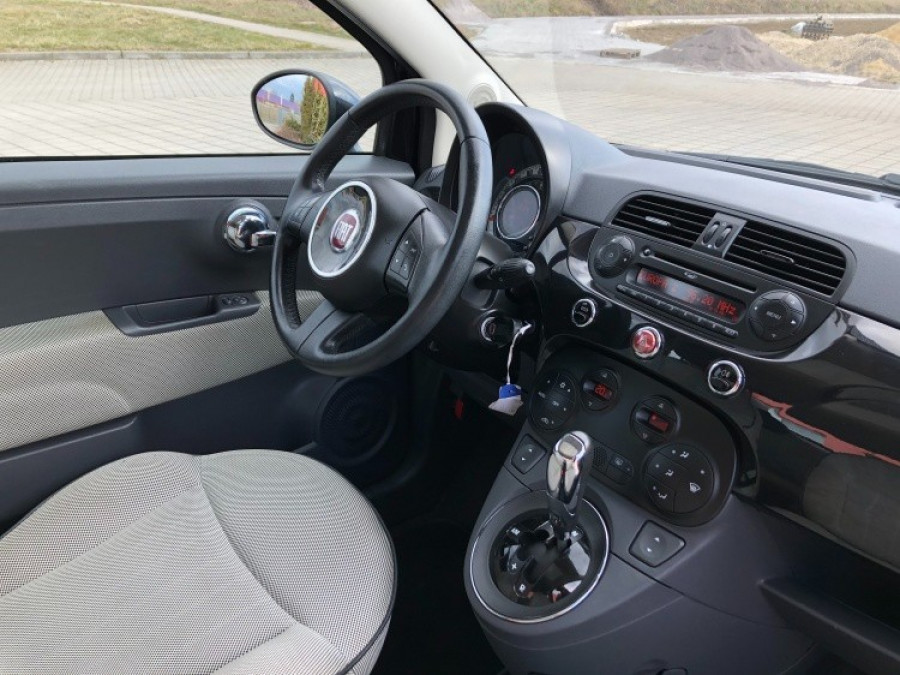 Fiat 500 0.9 Automat LOUNGE • Panoráma • 2011