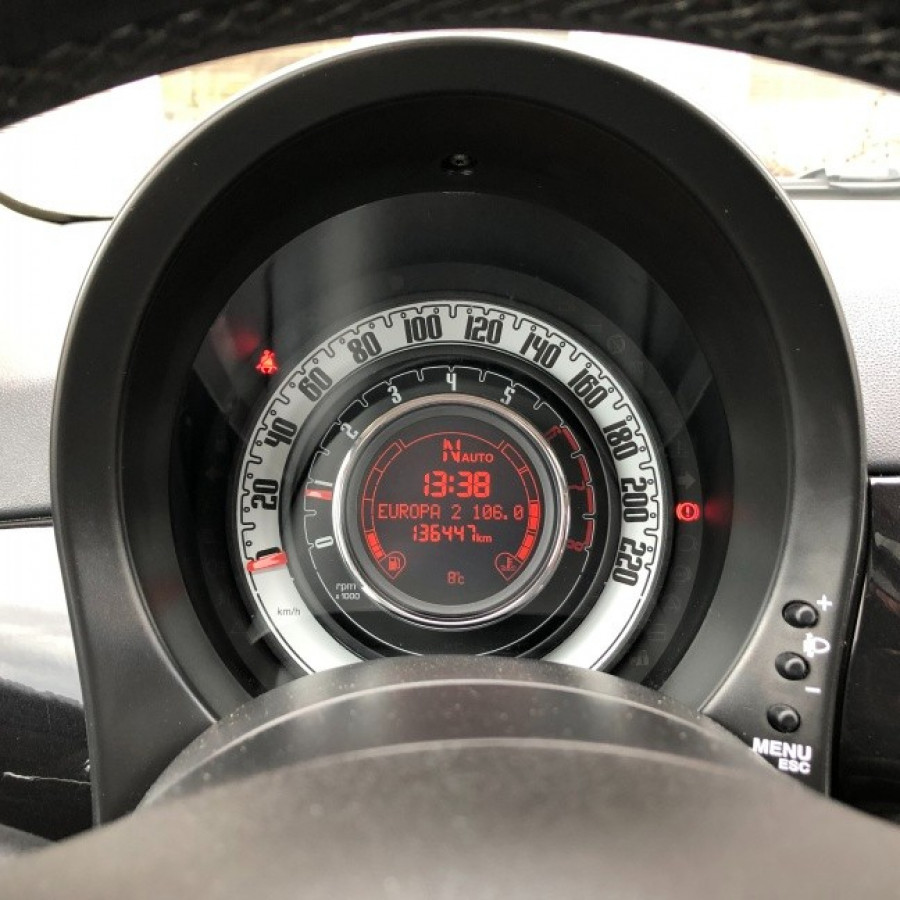 Fiat 500 0.9 Automat LOUNGE • Panoráma • 2011