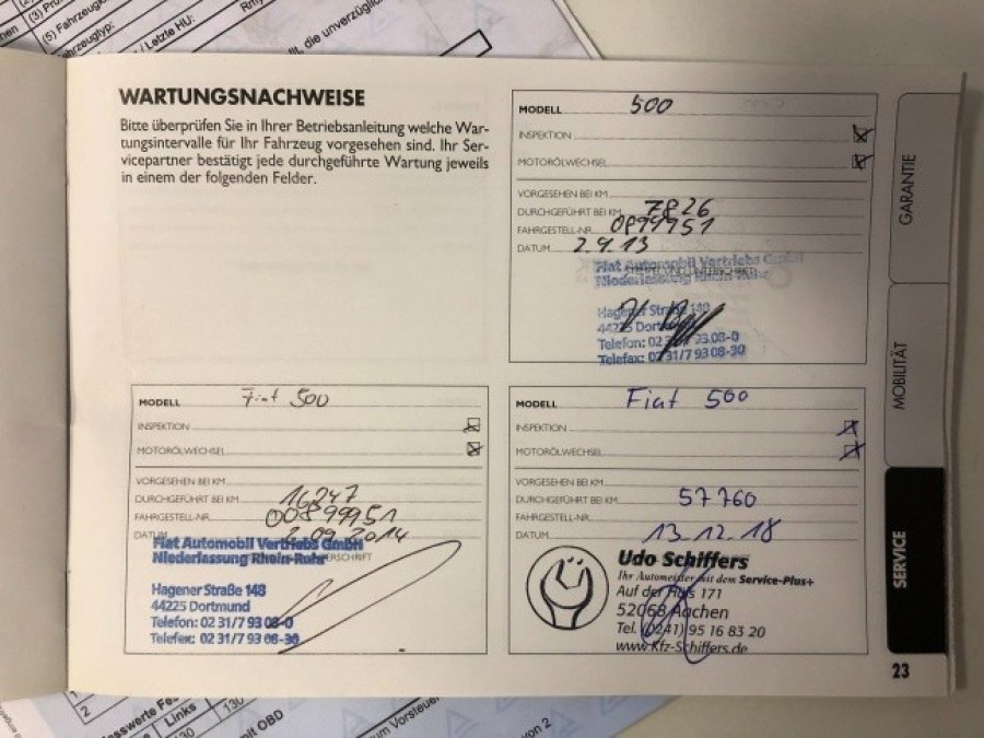 Fiat 500 0.9 Automat LOUNGE • Panoráma • 2011