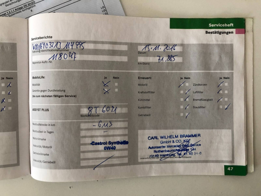 Mercedes Benz A 170 Automat •ELEGANCE• 2005 → parkovacie senzory