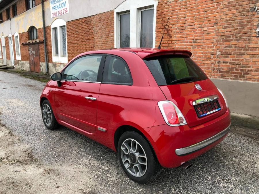 Fiat 500 1.2 Automat SPORT 2009 Panoráma