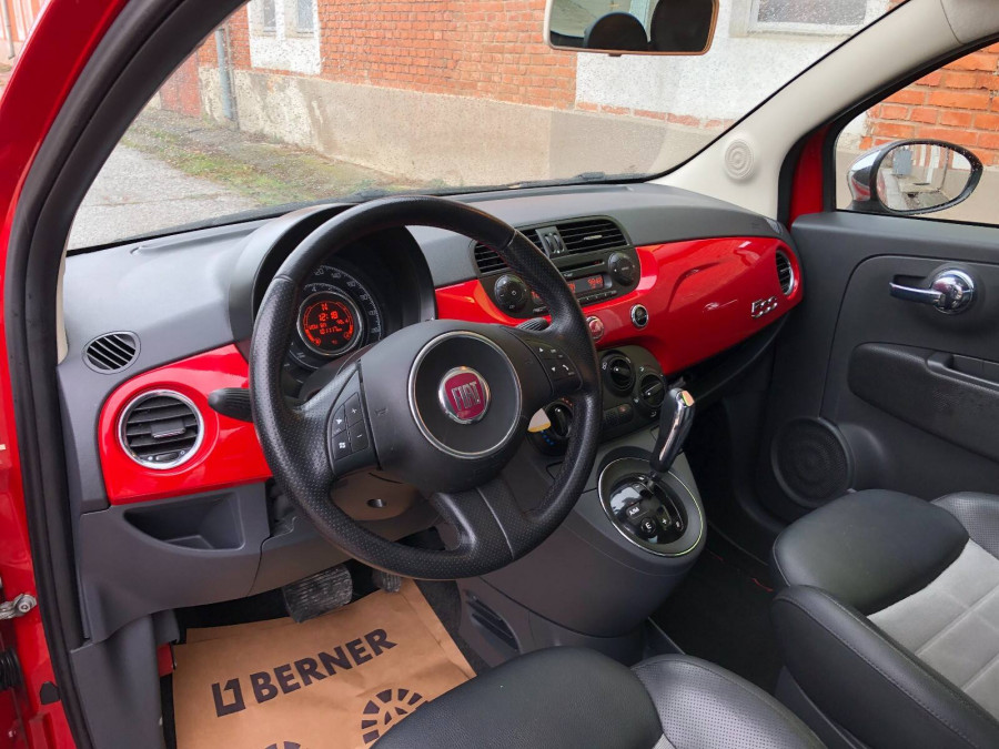 Fiat 500 1.2 Automat SPORT 2009 Panoráma
