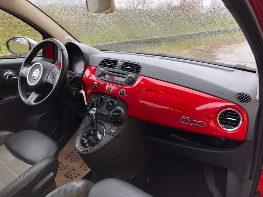 Fiat 500 1.2 Automat SPORT 2009 Panoráma